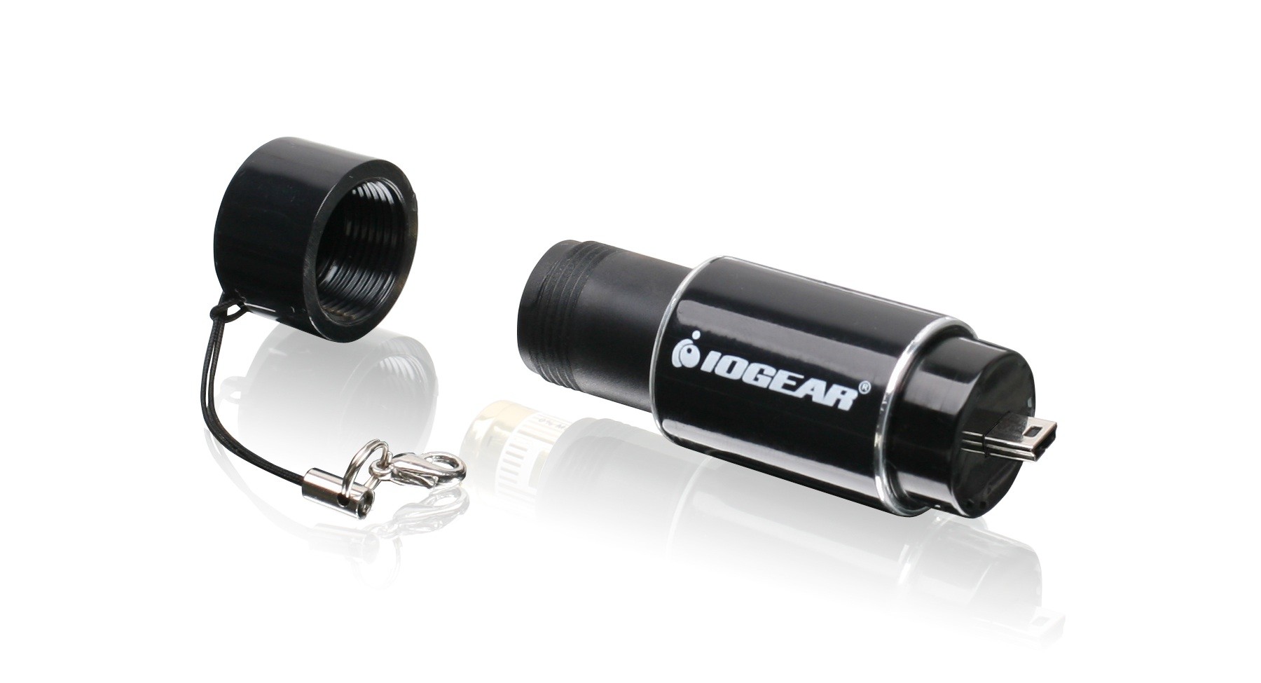 IOGEAR GearJuice Rescue Charger Mini-USB - Sort