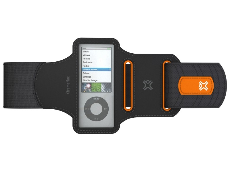 XtremeMac SportWrap Løbearmbånd til iPod Nano 5G/4G/2G/1G - Sort 