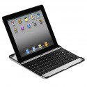 Ultra Tynd Aluminium Keyboard Case til iPad Med ÆØÅ - Sort