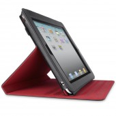 Belkin Verve Folio Stand til iPad 2 - Sort / Rød