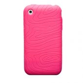 Tykt Gummi Cover til iPhone 3G/3GS - Pink