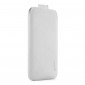 Belkin Pull Tab Læder Etui til iPhone 5 - Hvid