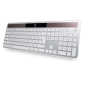 Logitech Wireless Solar DK Keyboard til Mac - Sølv