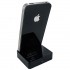 Adapt Apple iPhone 4 USB Cradle / Dock m. Oplader og Micro USB Kabel - Sort