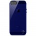 Belkin Grip Sheer Blacktop Case til iPhone 5 - Indigo Blå  